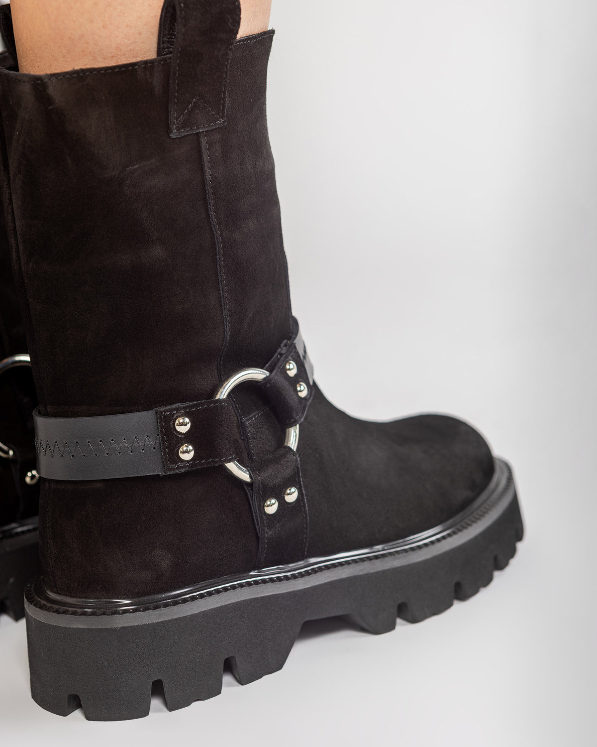 Bocanci Suede Style Rider Negre