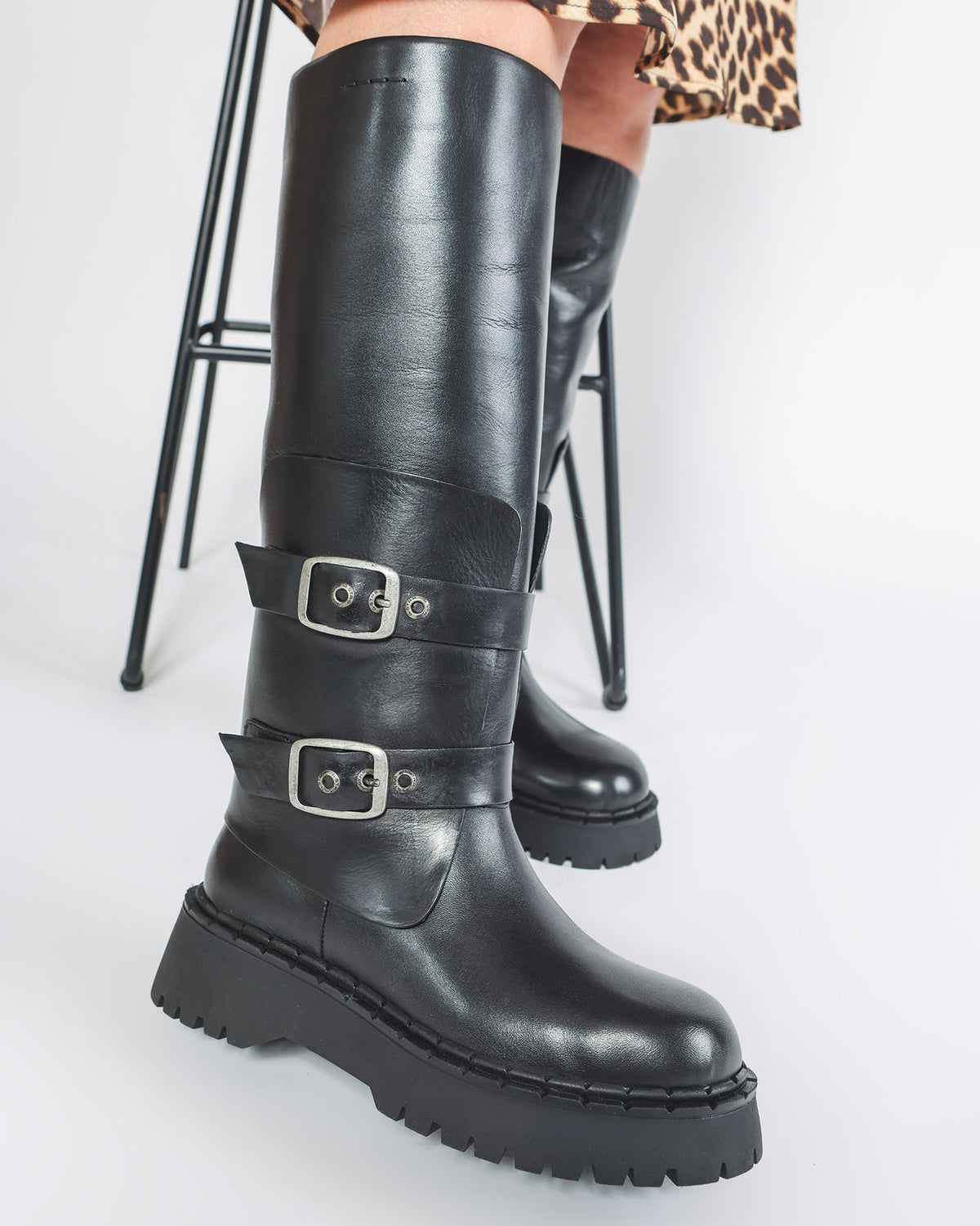 Cizme Bocanc Black Thunder Negre