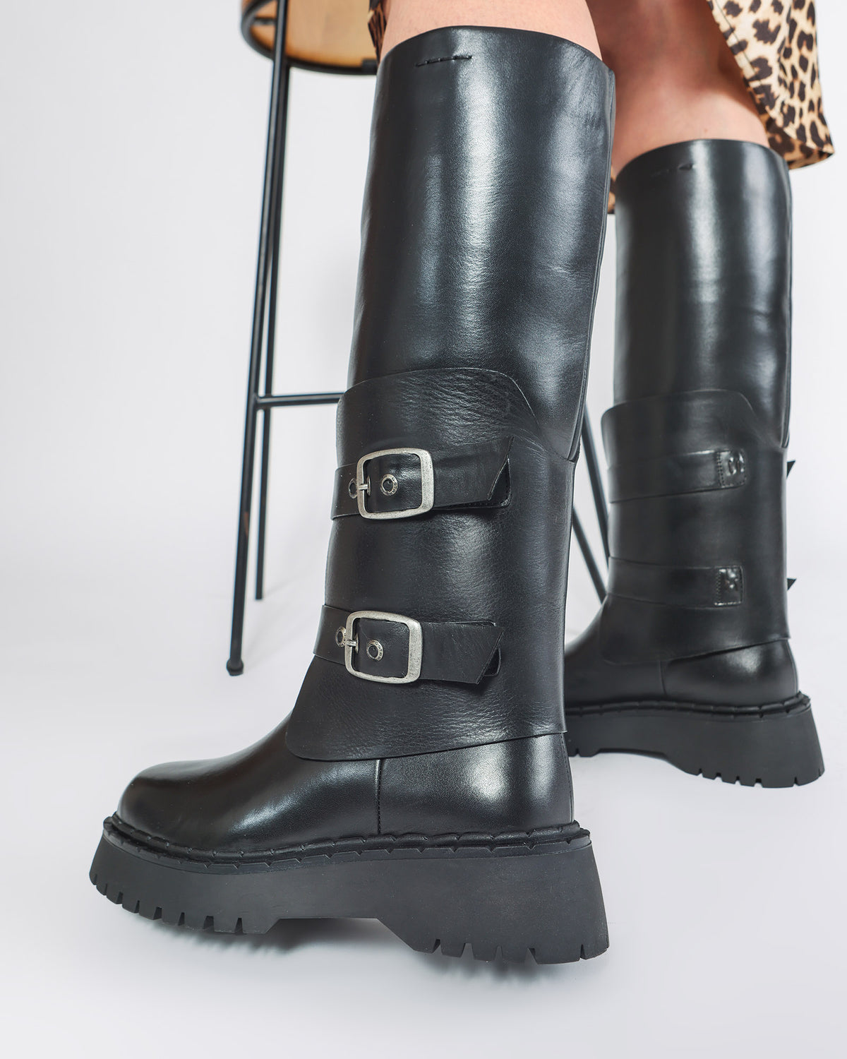 Cizme Bocanc Black Thunder Negre