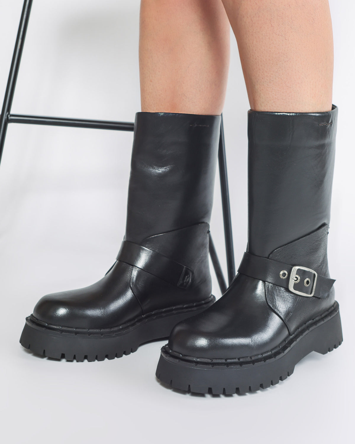 Bocanci Track Warrior Black