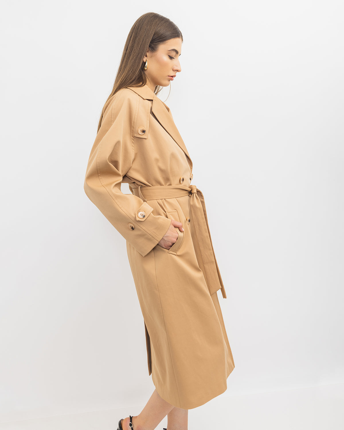 Trench camel Bloom