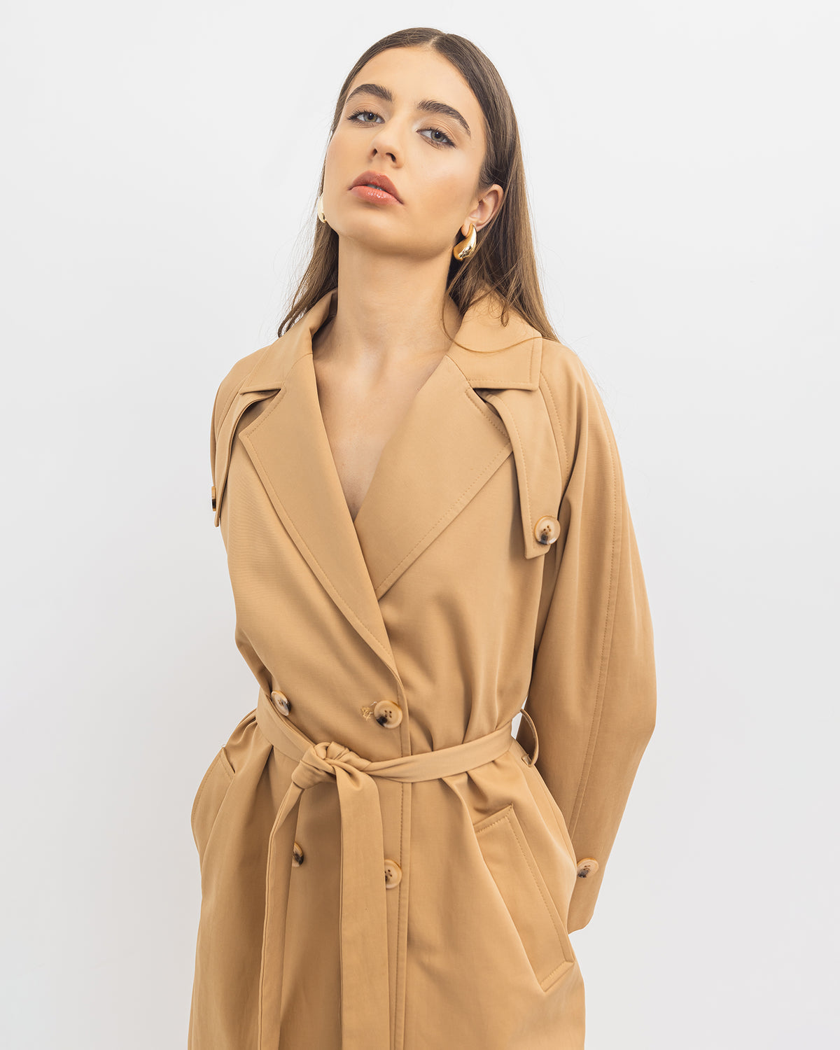 Trench camel Bloom