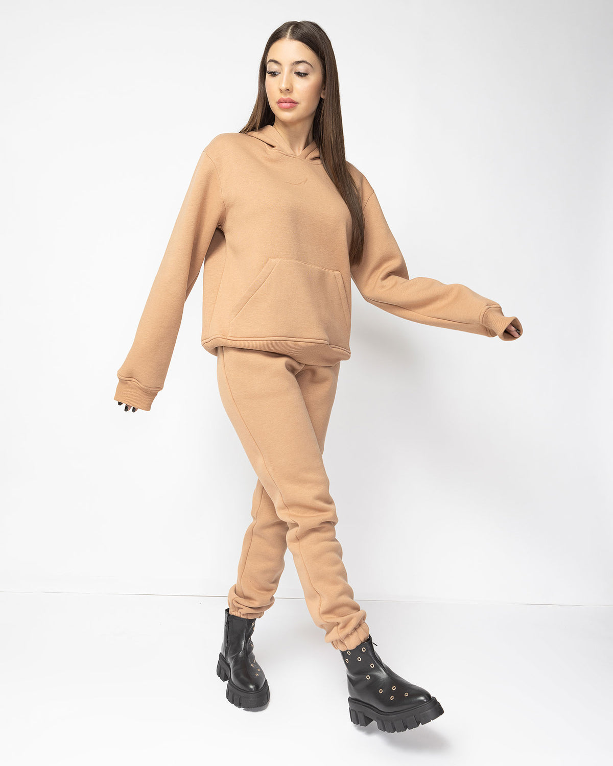 Pantaloni bej Annie