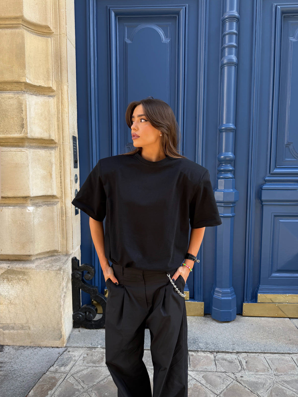 Pantaloni stofa Buckle