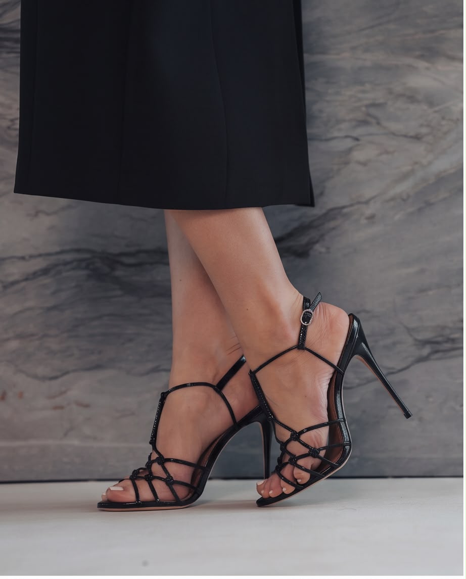 Sandale negre Irene by Vicenza
