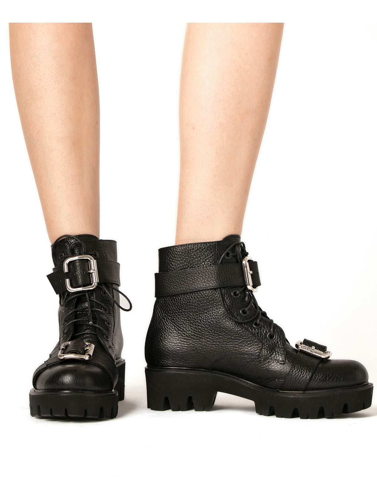 Bocanci negri BABY COMBAT - MOJA