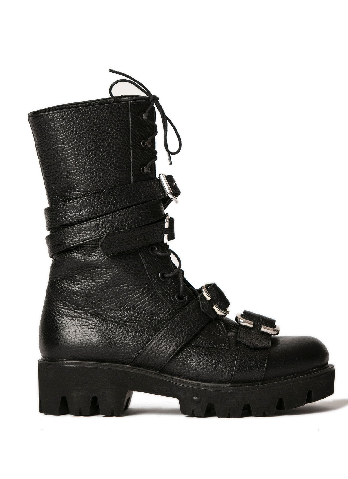 Bocanci negri COMBAT - MOJA