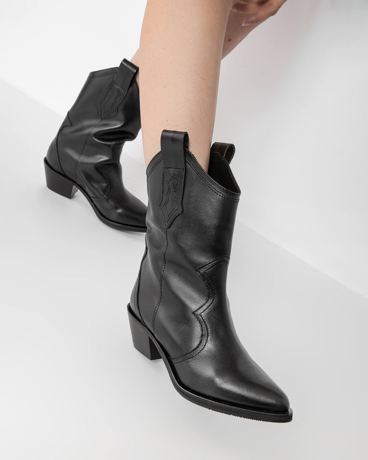 Ciocate negre Temptation Boots - MOJA