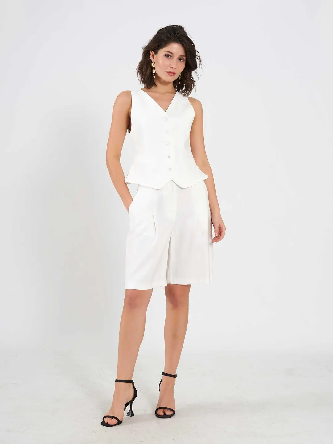Costum Alb Carolyn