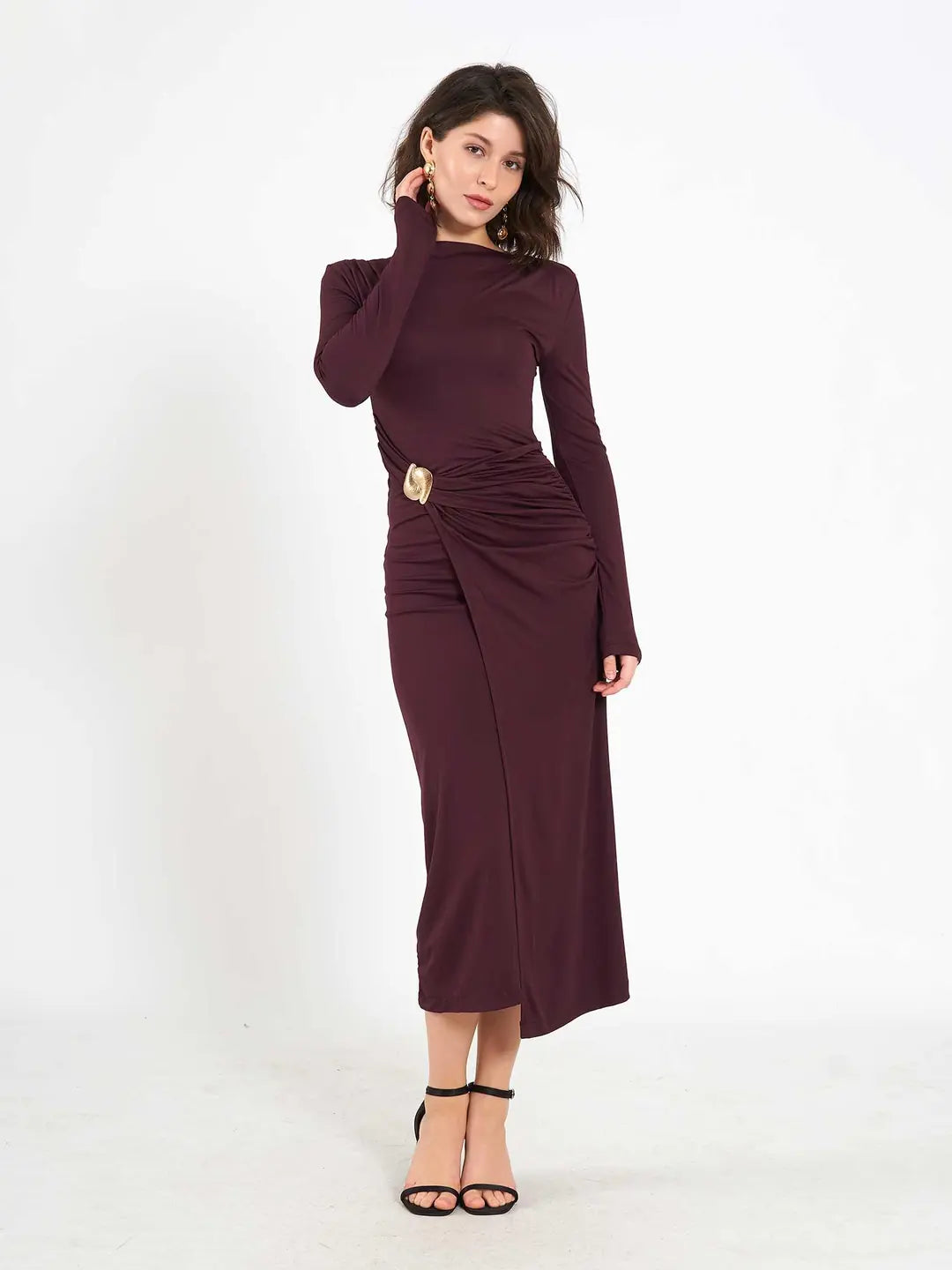 Rochie Burgundy Scarlett