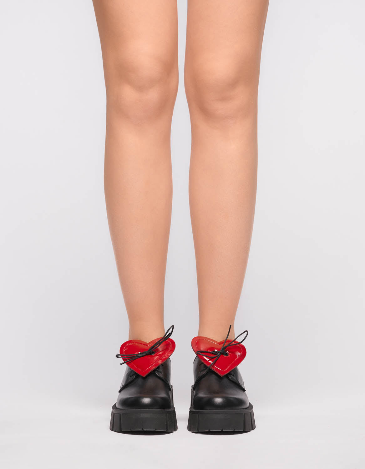 Pantofi din piele neagra Cherish - MOJA